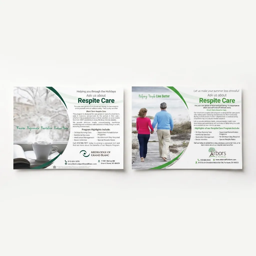 Respite Care Flyer (Arbors at Carroll)