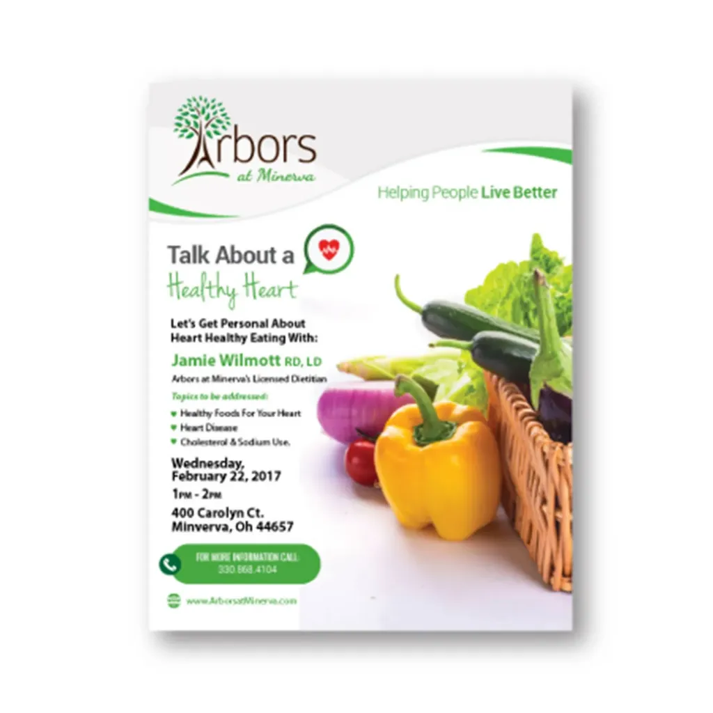 Speaker Event Flyer (Arbors at Carroll)