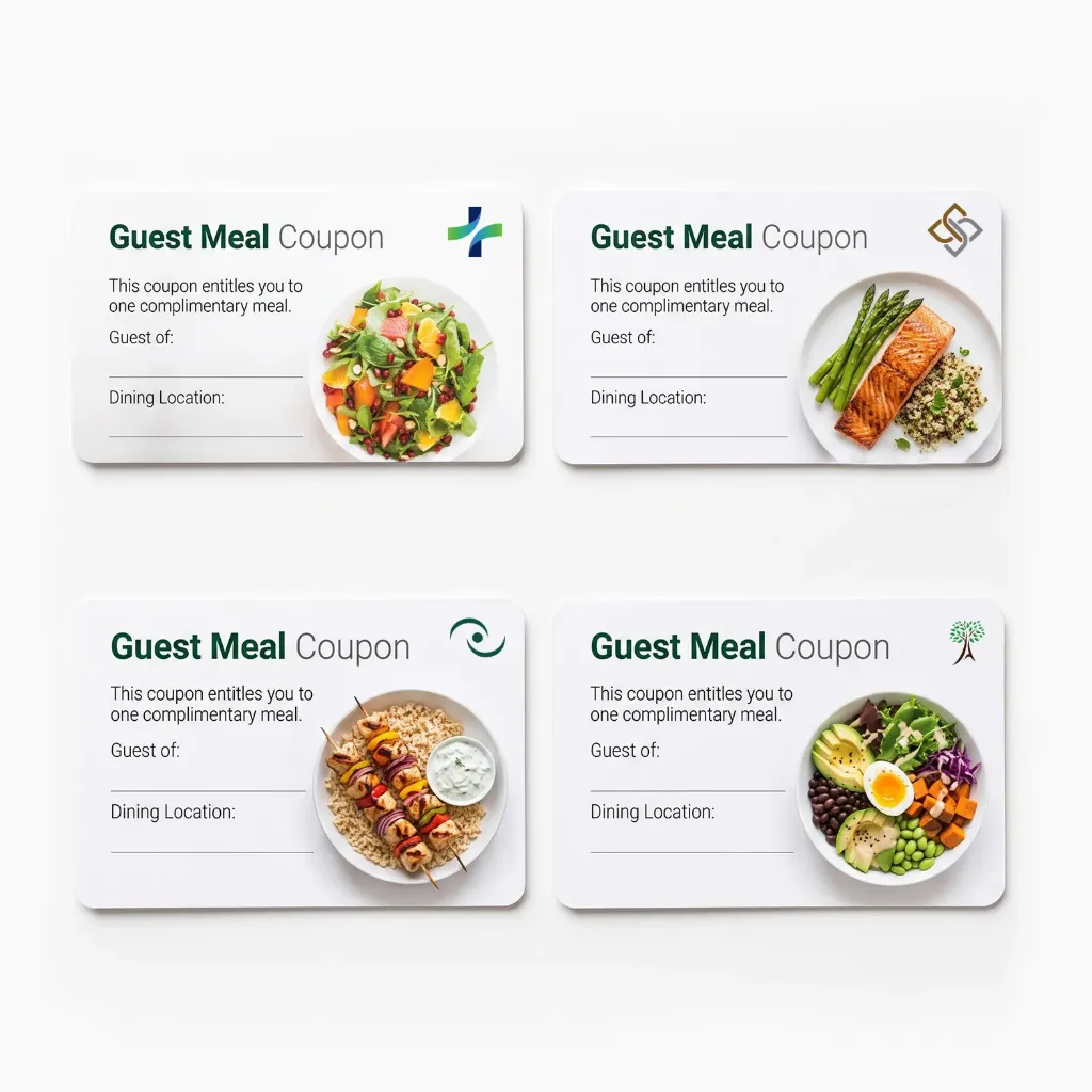 Complimentary Meal Cards (Arbors at Carroll)