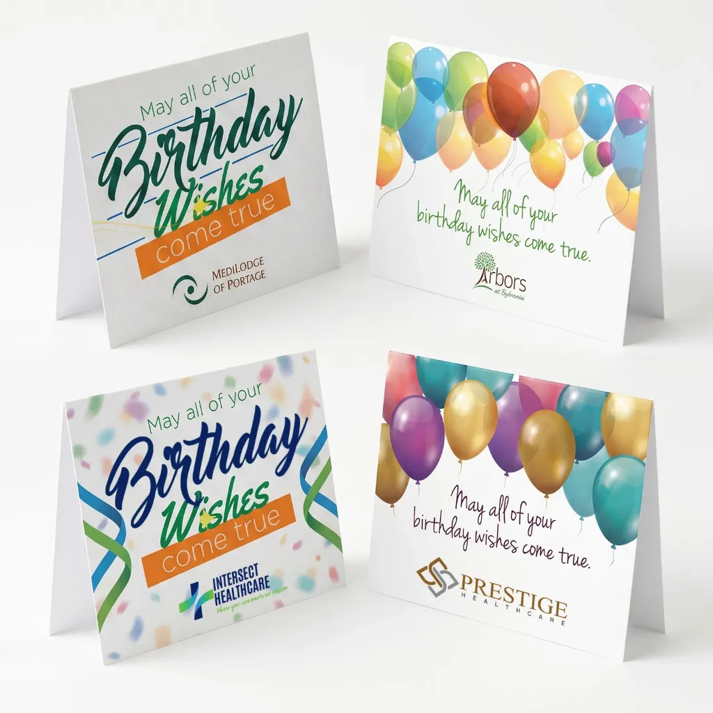 Personalized Center Greeting Cards (Arbors at Carroll)