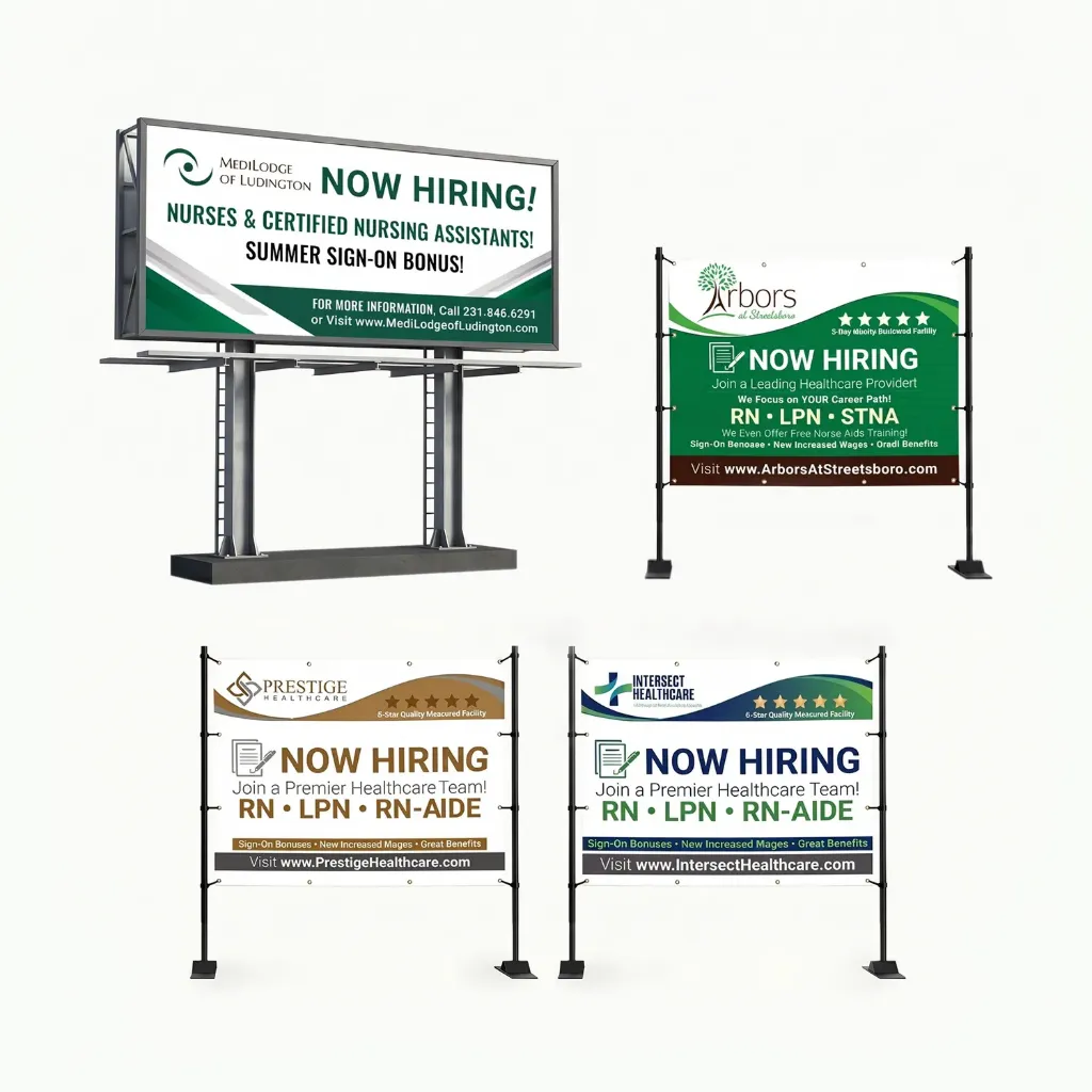 Hiring Banner (Arbors at Carroll)
