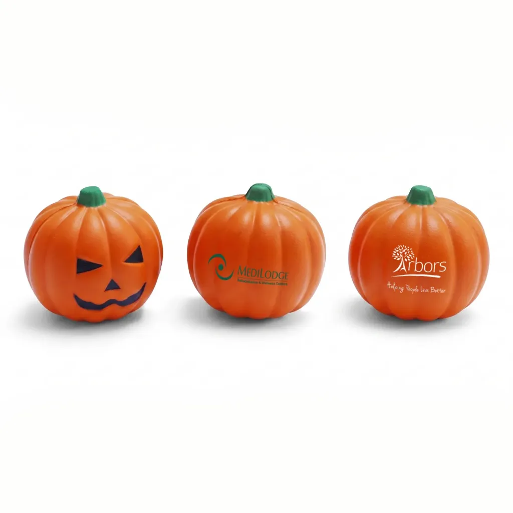 Jack-o'-lantern Stress Reliever