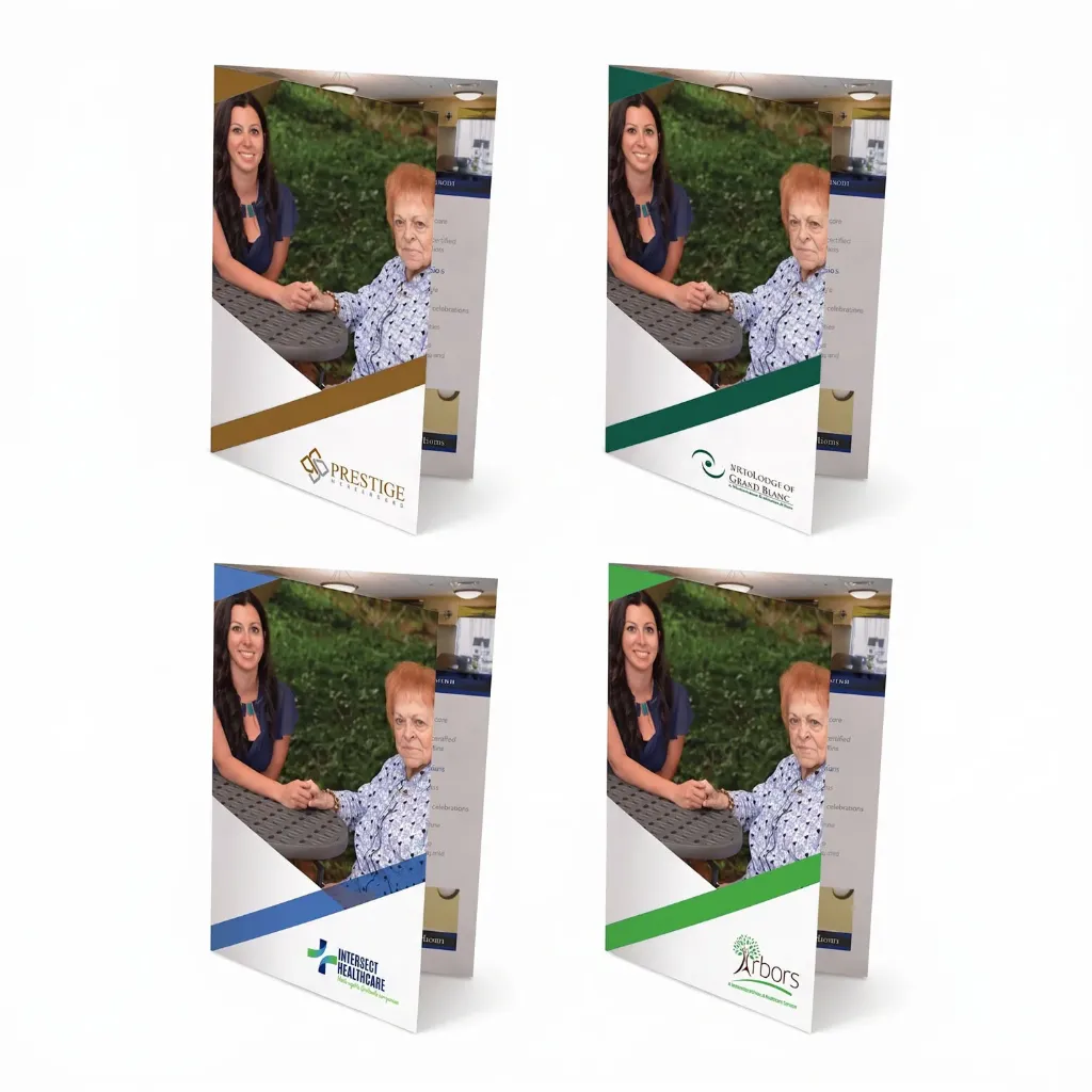 Facility Marketing Bi-Fold Brochure (Arbors at Carroll)