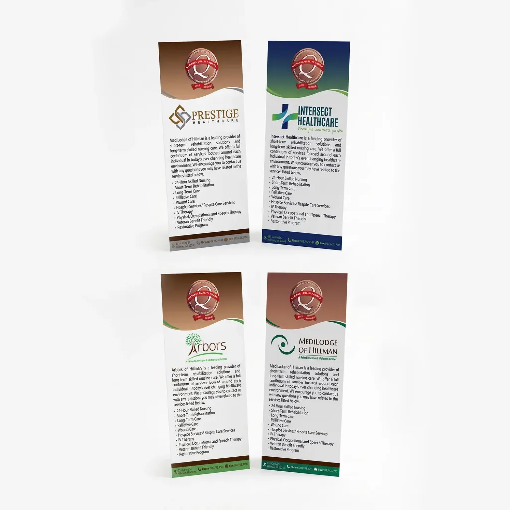 Bronze Award Rack Card (Arbors at Carroll)