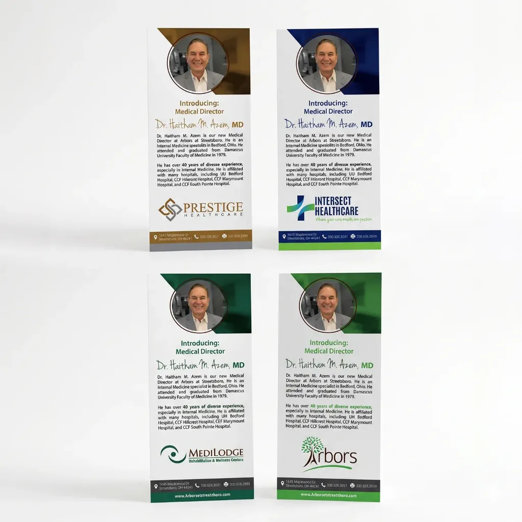 Case Manager Bio Rack Card (Arbors at Carroll)