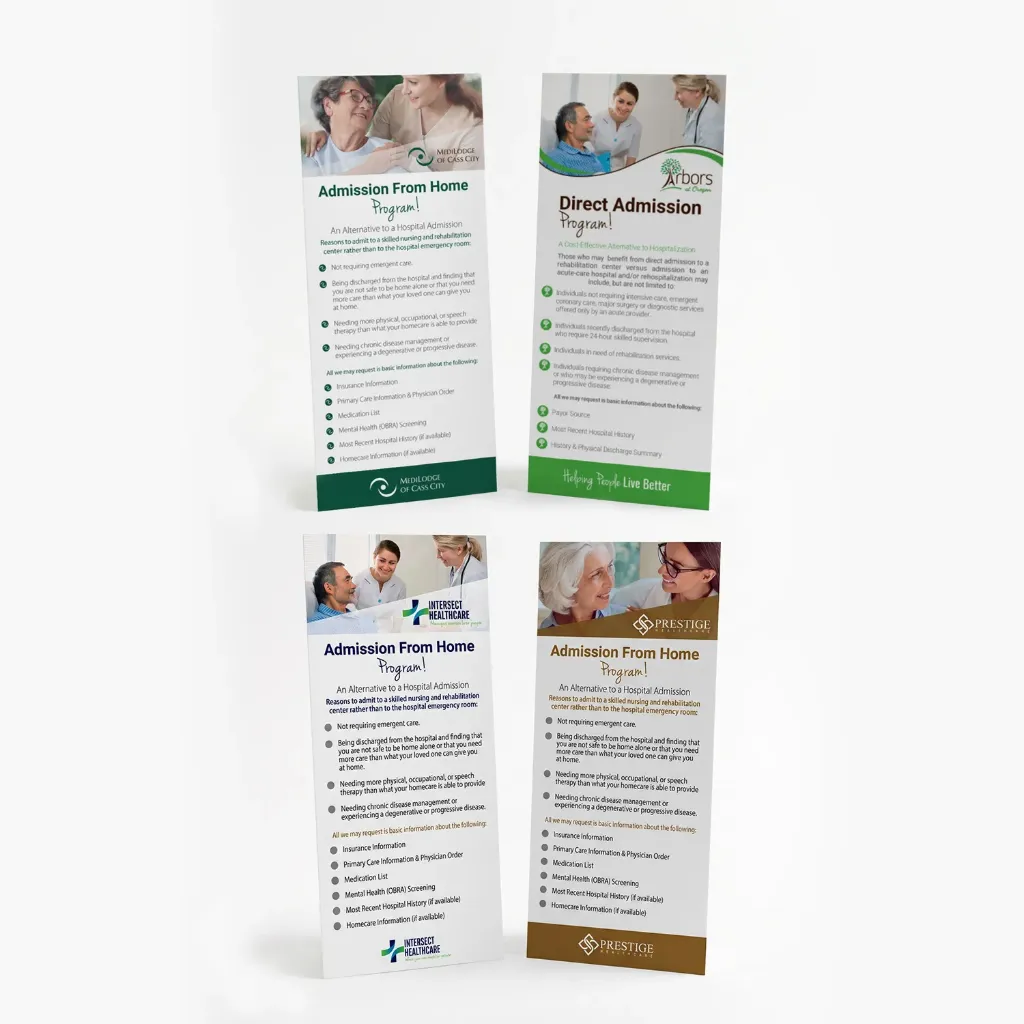 Direct Admit Rack Card (Arbors at Carroll)