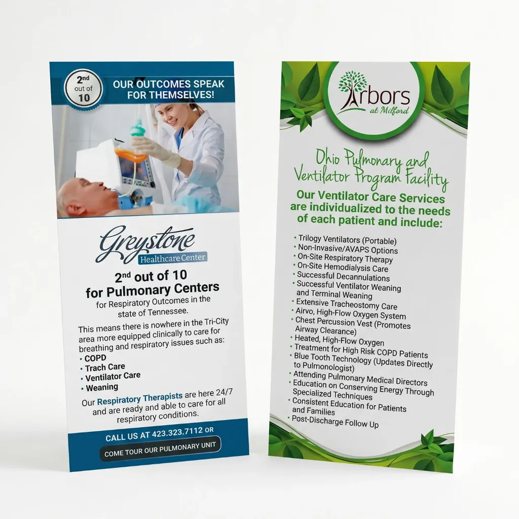 Pulmonary Rack Card (Arbors at Carroll)