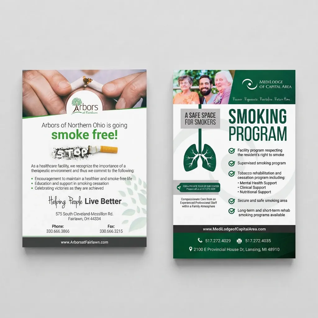 Smoking Program Postcard (Arbors at Carroll)
