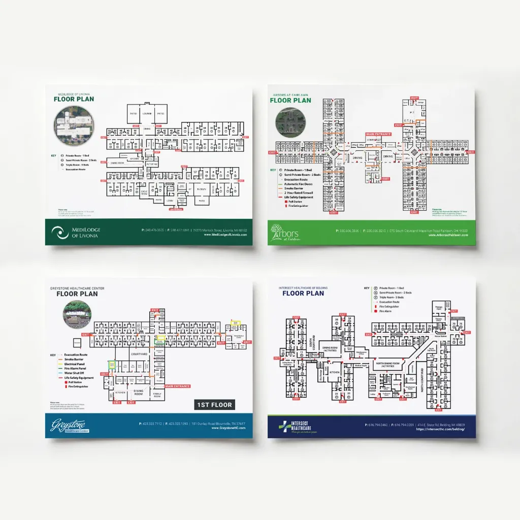 Floor Plan Flyer (Arbors at Carroll)