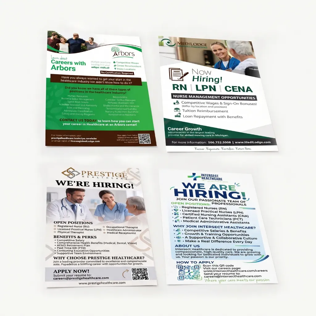 Hiring Flyer (Arbors at Carroll)