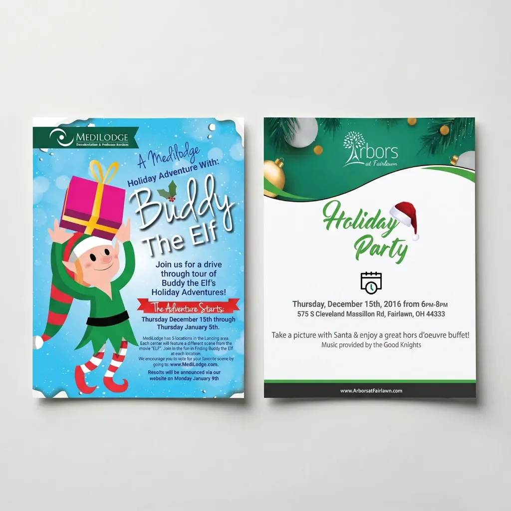 Holiday Flyer (Arbors at Carroll)