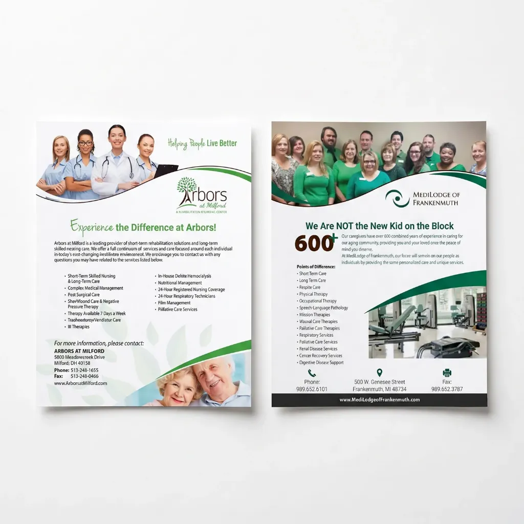 Points Of Difference Flyer (Arbors at Carroll)